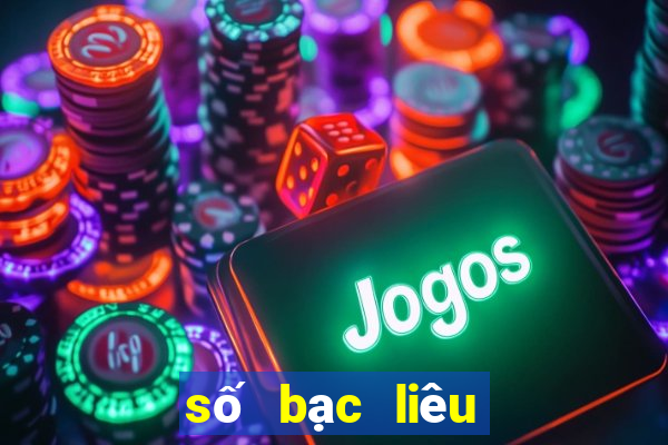 số bạc liêu bữa nay