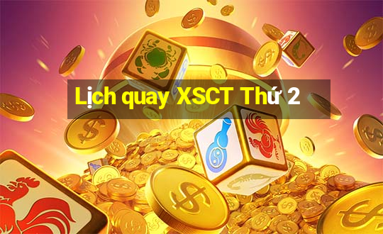 Lịch quay XSCT Thứ 2