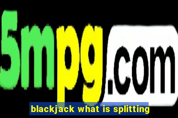 blackjack what is splitting