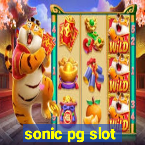 sonic pg slot