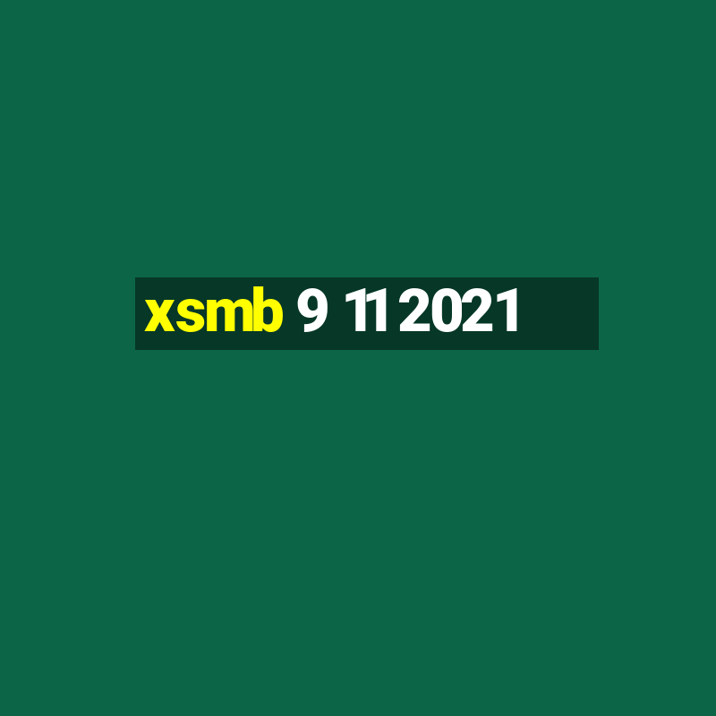 xsmb 9 11 2021