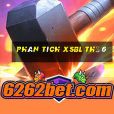 Phân tích XSBL Thứ 6