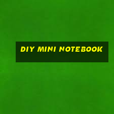 diy mini notebook