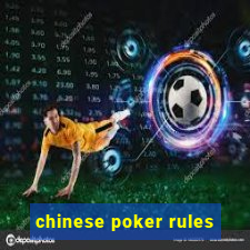 chinese poker rules