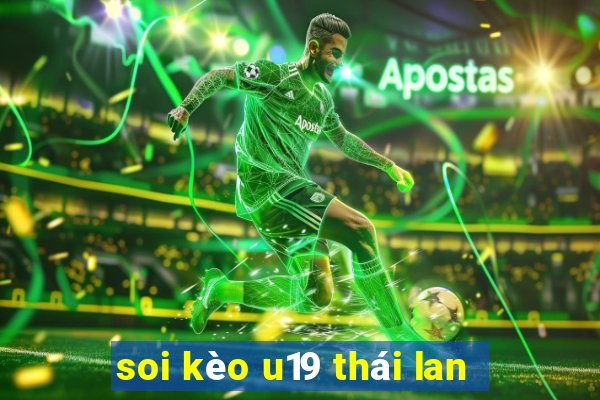 soi kèo u19 thái lan