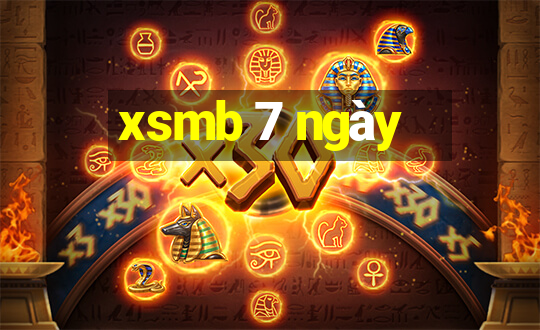 xsmb 7 ngày