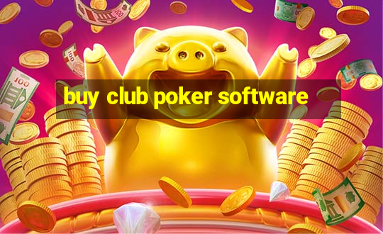 buy club poker software