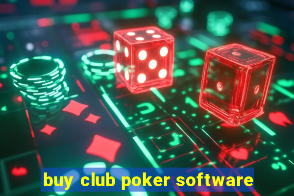 buy club poker software