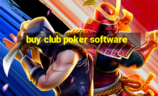 buy club poker software