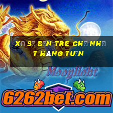 xổ số bến tre chủ nhật hàng tuần