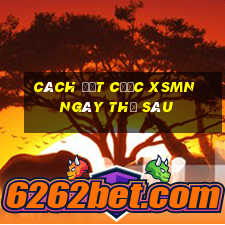 Cách đặt cược XSMN ngày thứ sáu