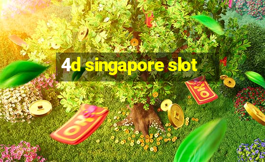 4d singapore slot