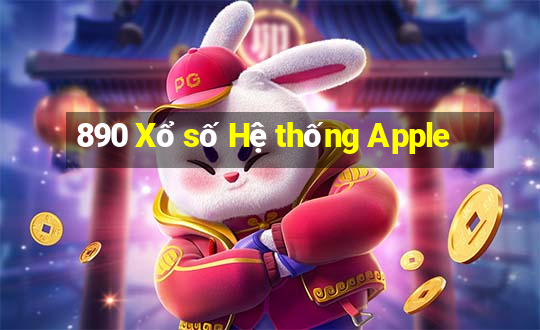 890 Xổ số Hệ thống Apple