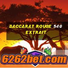 baccarat rouge 540 extrait