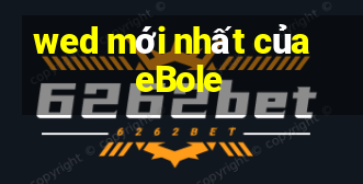 wed mới nhất của eBole