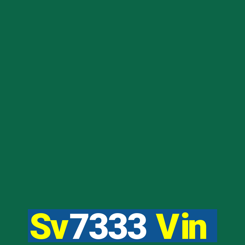 Sv7333 Vin