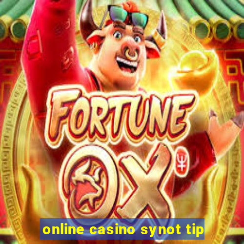 online casino synot tip