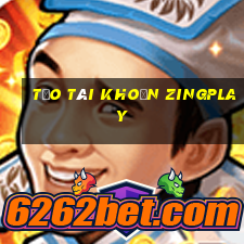 tạo tài khoản zingplay