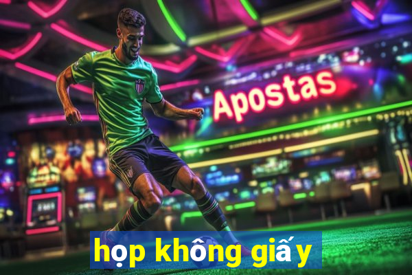 họp không giấy