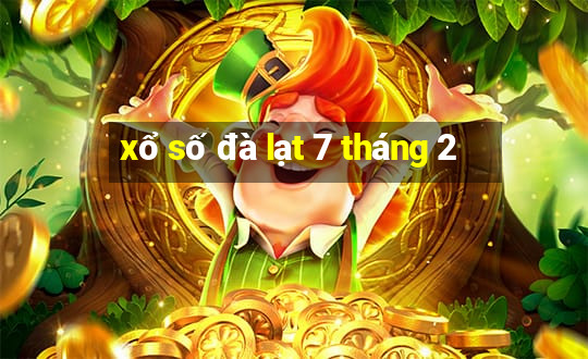 xổ số đà lạt 7 tháng 2