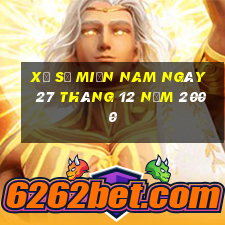 xổ số miền nam ngày 27 tháng 12 năm 2000