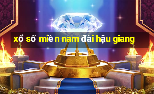 xổ số miền nam đài hậu giang