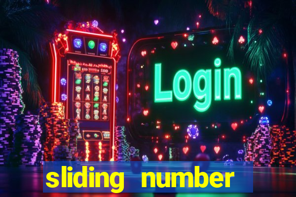 sliding number puzzle lite