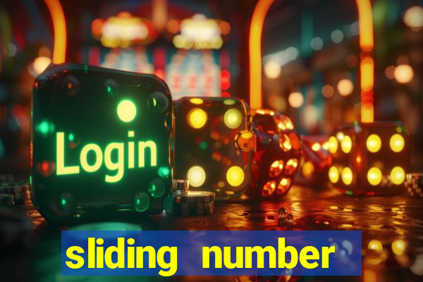 sliding number puzzle lite