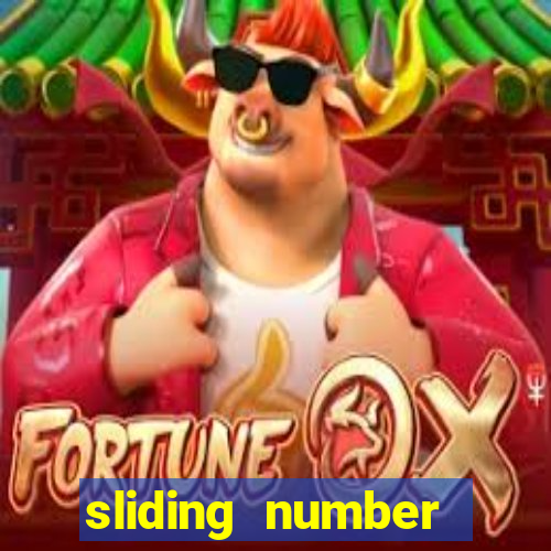 sliding number puzzle lite