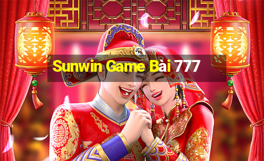 Sunwin Game Bài 777