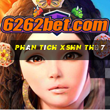 Phân tích XSHN Thứ 7