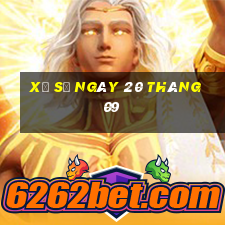 xổ số ngày 20 tháng 09