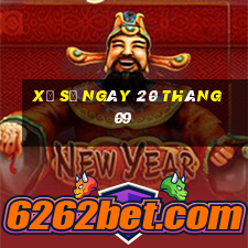 xổ số ngày 20 tháng 09