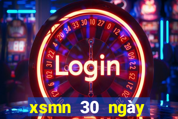 xsmn 30 ngày gần đây