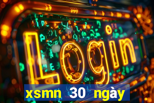 xsmn 30 ngày gần đây