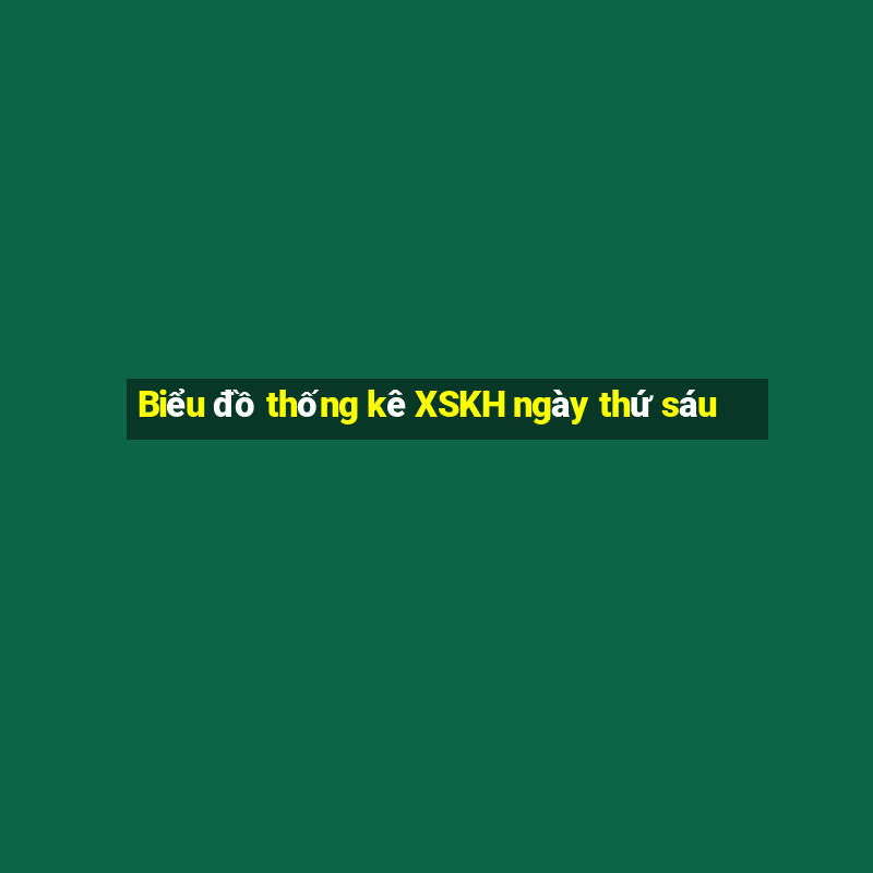 Biểu đồ thống kê XSKH ngày thứ sáu