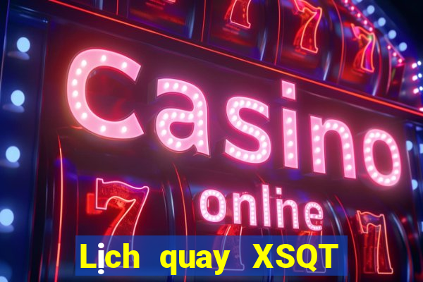 Lịch quay XSQT thứ bảy