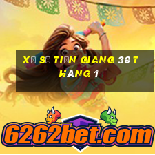 xổ số tiền giang 30 tháng 1