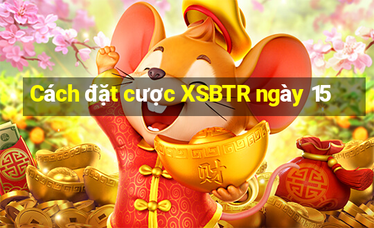 Cách đặt cược XSBTR ngày 15