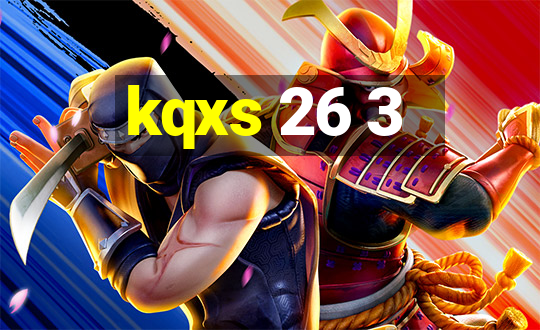 kqxs 26 3