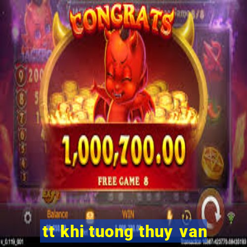 tt khi tuong thuy van