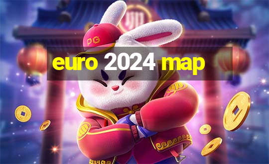 euro 2024 map