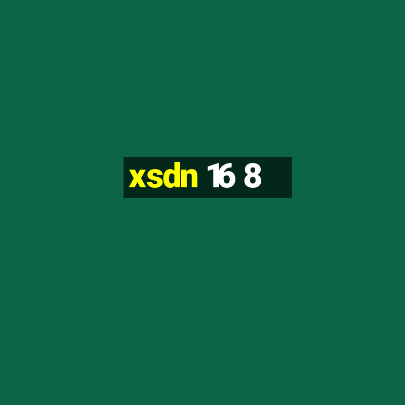 xsdn 16 8