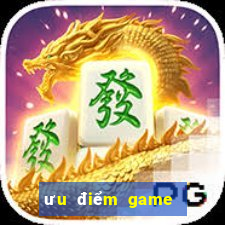 ưu điểm game bắn cá online