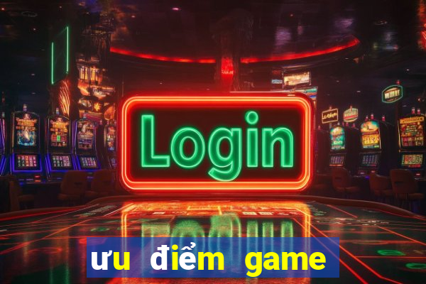 ưu điểm game bắn cá online