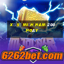 xổ số miền nam 200 ngày