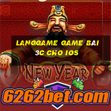 Langgame Game Bài 3C Cho Ios