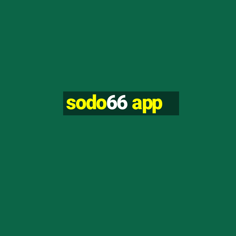 sodo66 app