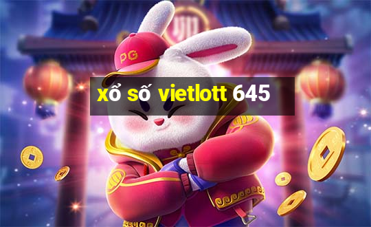 xổ số vietlott 645