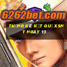 THỐNG KÊ KẾT QUẢ XSNT ngày 13